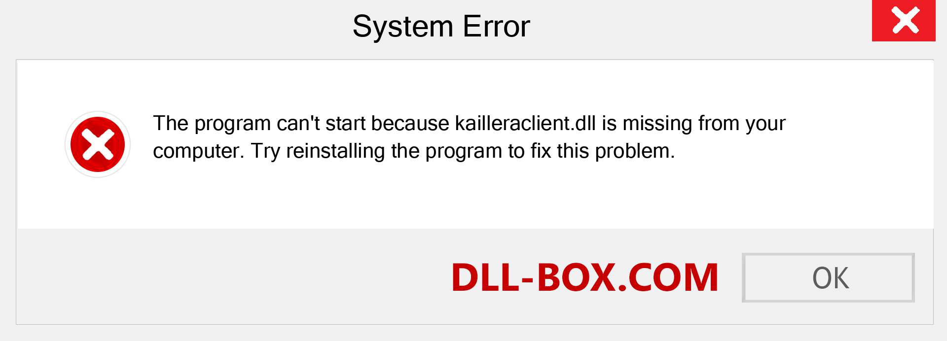  kailleraclient.dll file is missing?. Download for Windows 7, 8, 10 - Fix  kailleraclient dll Missing Error on Windows, photos, images